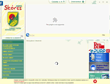 Tablet Screenshot of gminaskorcz.pl